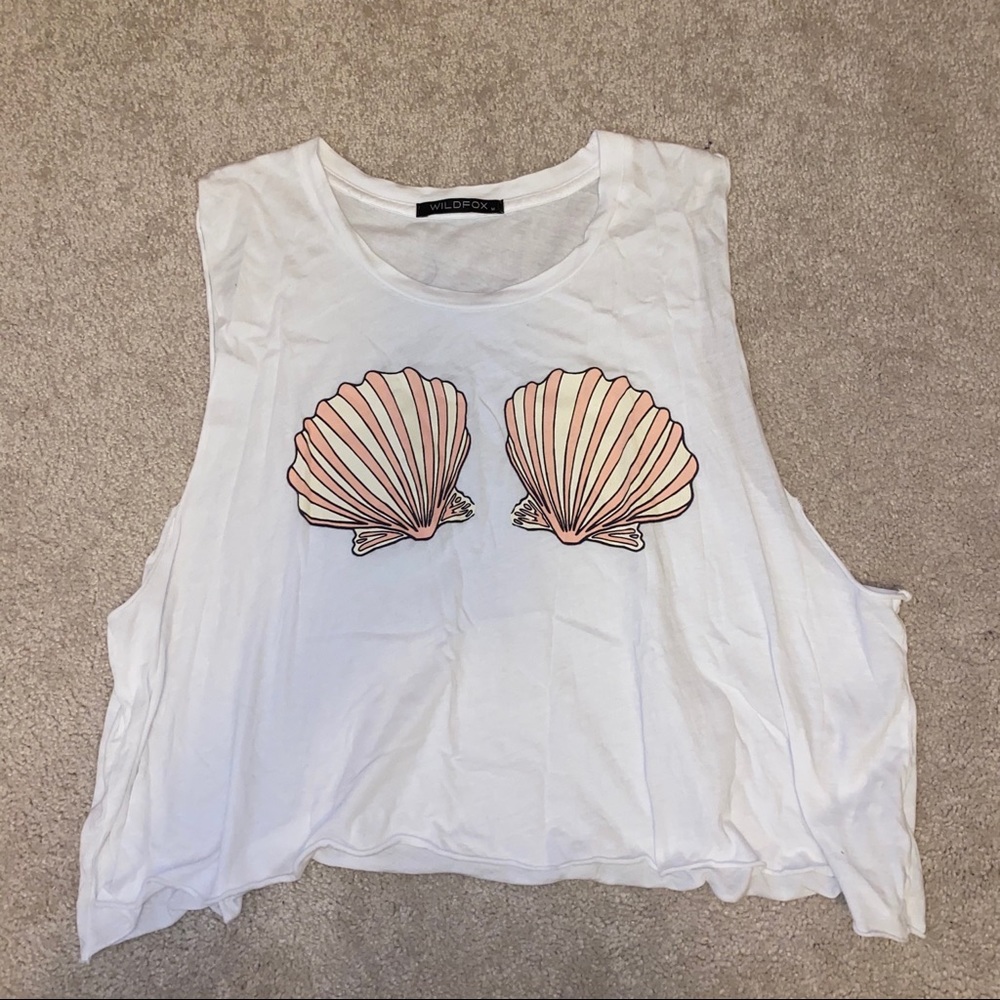 Wildfox cropped tank